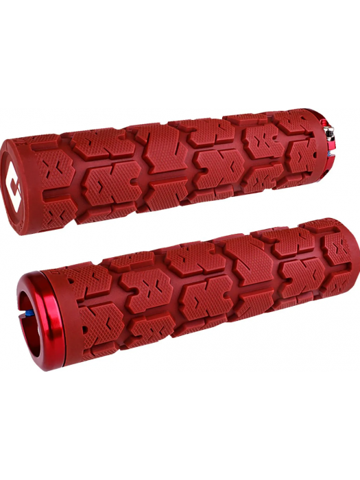 Заключващи се ръкохватки ODI LOCK ON ROGUE RED 2.1 подходящи за ATV/ДЖЕТ